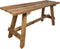 HSM Collection-Rechthoekige Bank Napels-100x30x47-Naturel-Teak