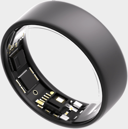 Ultrahuman Ring Air - Smarttracker - Lichtgewicht 2,4g - Maat 8 - Grijs