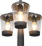 TRIO CAVADO - Paalverlichting - 3x E27 4W - Antraciet - IP44