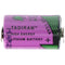Tadiran SL750/PR - Lithium batterij 3.6V 1/2 AA - 950mAh met print soldeerlug
