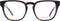 Gant GA3284 52052 bril zonder sterke - Unisex - Bruin