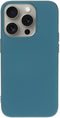 Mobiparts iPhone 15 Pro - Silicone Cover - Soft-touch - Blueberry Blue
