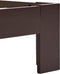 vidaXL - Bedframe - massief - grenenhout - donkerbruin - 180x200 - cm