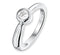 Kids Jewelry Collection - Ring Zirkonia - Gerhodineerd Zilver 5.2mm