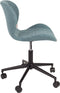 Zuiver OMG Bureaustoel Zwart/Blauw