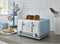 Swan Retro 4-Slot Broodrooster 19020 - Ontdooi- en opwarmfunctie - Blauw