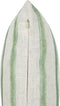 KAFRA - Sierkussen set van 2 - Groen - 50 x 30 cm - Polyester