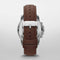 Fossil FS4813 - Herenhorloge - 44 mm - Bruin