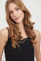 VILA Lace Singlet - Spaghetti top met V-hals - 100% Viscose