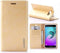Samsung Galaxy A5 (2016) - Flip Wallet Case - 3 pasjes - Goud