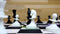 Paco Sako Vredes Schaak-SET - Kartonnen vouwbord - Samenwerkingsspel