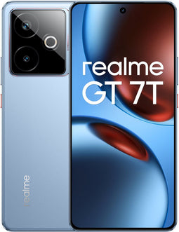 realme GT 7T - Smartphone - 17,3 cm (6.8") 12 GB 256 GB 5G Dual SIM 7000 mAh Blauw
