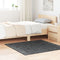vidaXL - Shaggy - Tapijt - met - Latex - Achterkant - Donkergrijs - 120x120 - cm