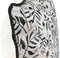 Kussen Home ESPRIT Wit Zwart Bedrukt 45 x 15 x 45 cm
