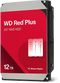 Western Digital WD Red Plus - Hard Drive 12TB - 7200 rpm - SATA III - 512MB cache