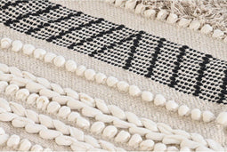 Tapijt DKD Home Decor 180 x 120 x 1 cm Zwart Beige Katoen Boho