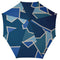 senz° original - Stormparaplu - Windbestendig tot 100 km/u - Sporty Blue Tracks