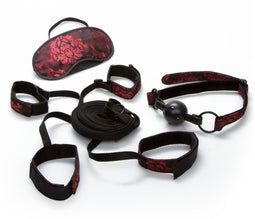 CalExotics - Scandal Bed Restraint Kit - Bondage / SM Restraints Zwart