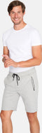 Mario Russo Pique Short - Comfortabele casual short - Grijs Melange