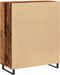 vidaXL - Dressoir - 69,5x34x90 - cm - bewerkt - hout - oud - houtkleurig
