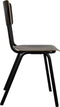 Zuiver Back To School Eetkamerstoel - HPL - Zwart - Set van 4