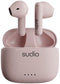 Sudio A1 - In-ear hoofdtelefoon - IPX4 waterbestendig - Roze