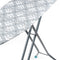 Beldray Strijkplank - 110 x 33 cm - Verstelbaar - Strijkijzerhouder - Grijs/Wit