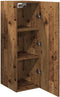 vidaXL - Tv-meubel - 30,5x30x90 - cm - bewerkt - hout - oud - houtkleurig