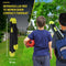 Dunlop Voetbaldoel - Voetbaldoeltjes Set van 2 - Opvouwbaar - Zwart/Geel (2 stuks)