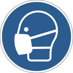 Durable vloersticker - “Gebruik van een masker verplicht” - 43 cm