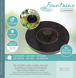 Tuinfontein Lumineo fountains 893017 Plastic 16 x 3,5 cm