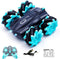 Fuegobird RC Auto - afstandsbediening stuntauto - Opladen via USB - blauw