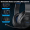 Fuegobird UG-01 2.4GHz Draadloze Gaming Headset - RGB - Bluetooth koptelefoon - Multiplatform - Geschikt voor PS4/PS5, Nintendo Switch - Zwart Blauw