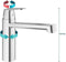 GROHE Eurosmart Cosmopolitan - Keukenkraan - Medium uitloop 140° - SuperSteel
