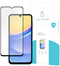 Just in Case Galaxy A15 - Full Cover Tempered Glass Screenprotector - 9H gehard glas - Zwart
