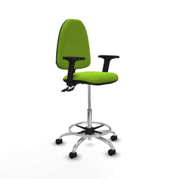 Piqueras y Crespo B2D05RN - Bureaustoel - Hoogteverstelbaar met armleuning - Pistache