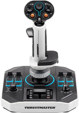 Thrustmaster Sol-R 1 - Flightstick - 44 actieknoppen - Wit Zwart