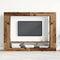 vidaXL - TV - Kast - Muurbevestigd - Oud - Hout - 152x22x113 - cm