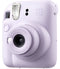 Fujifilm instax Mini 12 Bundel - Instant camera + 1 x 10 stuks film cameratas & stickers - Lilac Purple