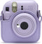 Fujifilm Instax Mini 12 - Cameratas - Case - Lila Paars