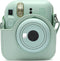Fujifilm Instax Mini 12 - Cameratas - Case - Munt Groen