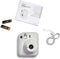 Fujifilm Instax Mini 12 - Instant Camera - Clay White
