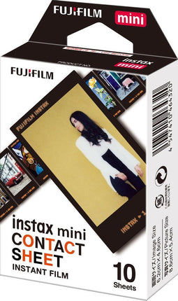 FujiFilm Instax Mini Film - Black - Instant fotopapier - 1 x 10 stuks