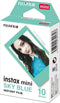 Fujifilm Instax Mini Film - Blue - Instant fotopapier - 1 x 10 stuks
