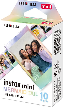 Fujifilm Instax Mini Film - Mermaid Tail - Instant fotopapier - 1 x 10 stuks