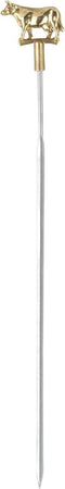 Triangle Professional Grillspiezen - RVS / Messing - 42 cm - 4 delig