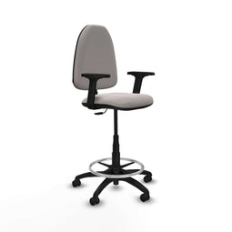 Piqueras y Crespo B2D01RP - Bureaustoel - Hoogteverstelbaar met armleuning - Wit