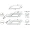 Whirlpool WLS7960NE - Inductiekookplaat - 4 zones FlexiCook