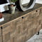 Riviera Maison Dressoir - Mac Arthur Park Dresser - Bruin - Gerecycled Eikenhout