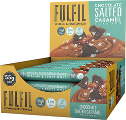 Fulfil Nutrition - Vitamin & Protein Bar - Choco Caramel Salted - 15 stuks